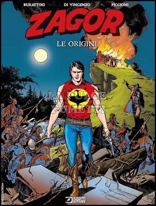 ZAGOR - LE ORIGINI #     1 - CARTONATO